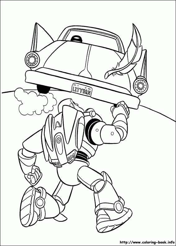 Toy Story kolorowanki